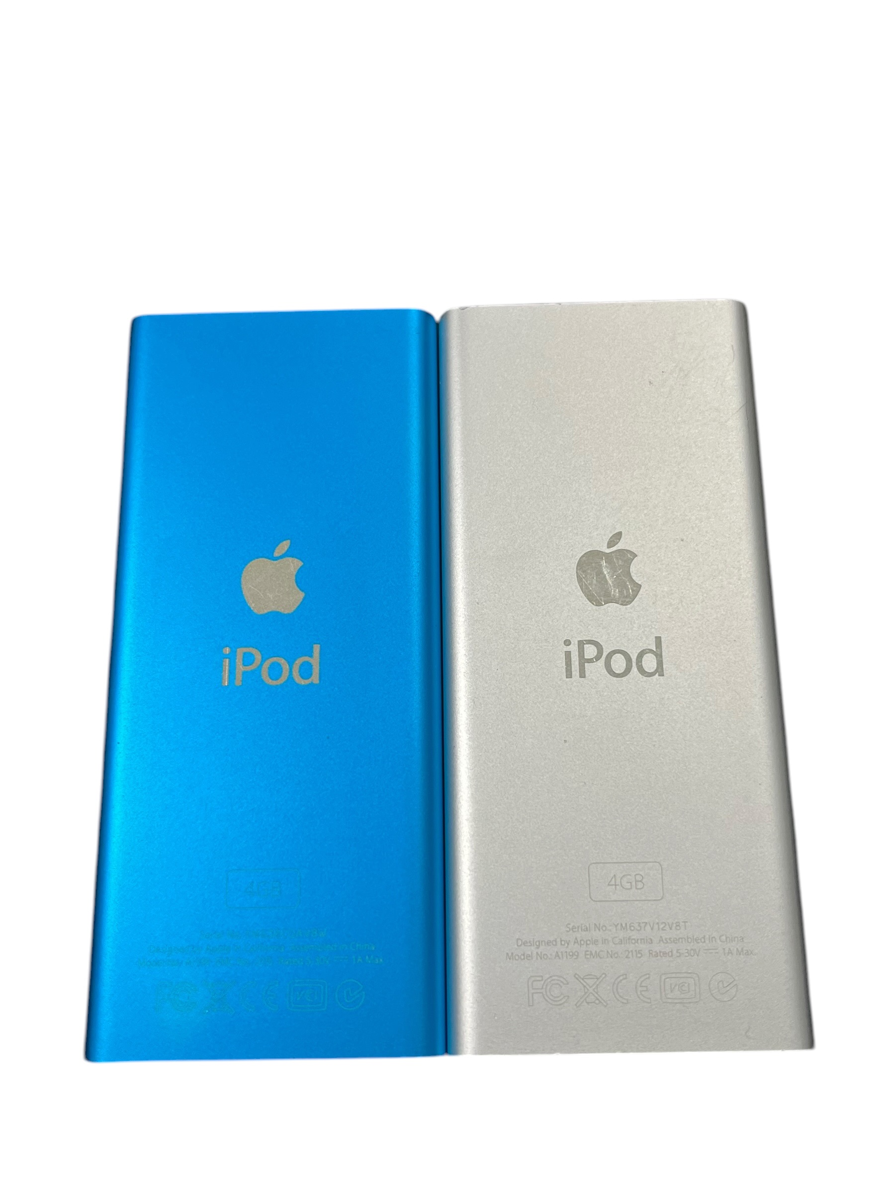 Pre-owned Apple iPod Nano 2nd Generation A1199 4GB Blue Or Silver